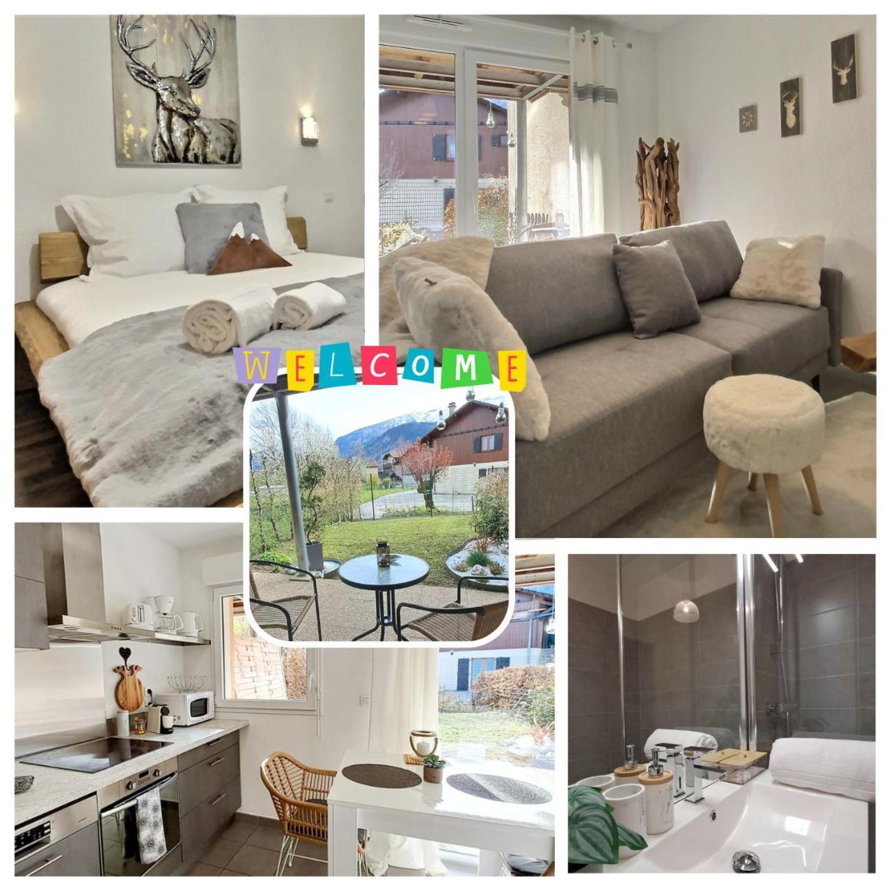 Snow Home By So'Serenityhome-Jardin-Parking-Calme Marignier Esterno foto